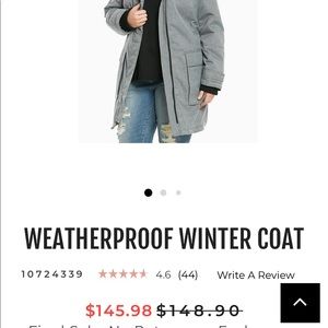 Torrid Size 3 Gray Waterproof windproof coat